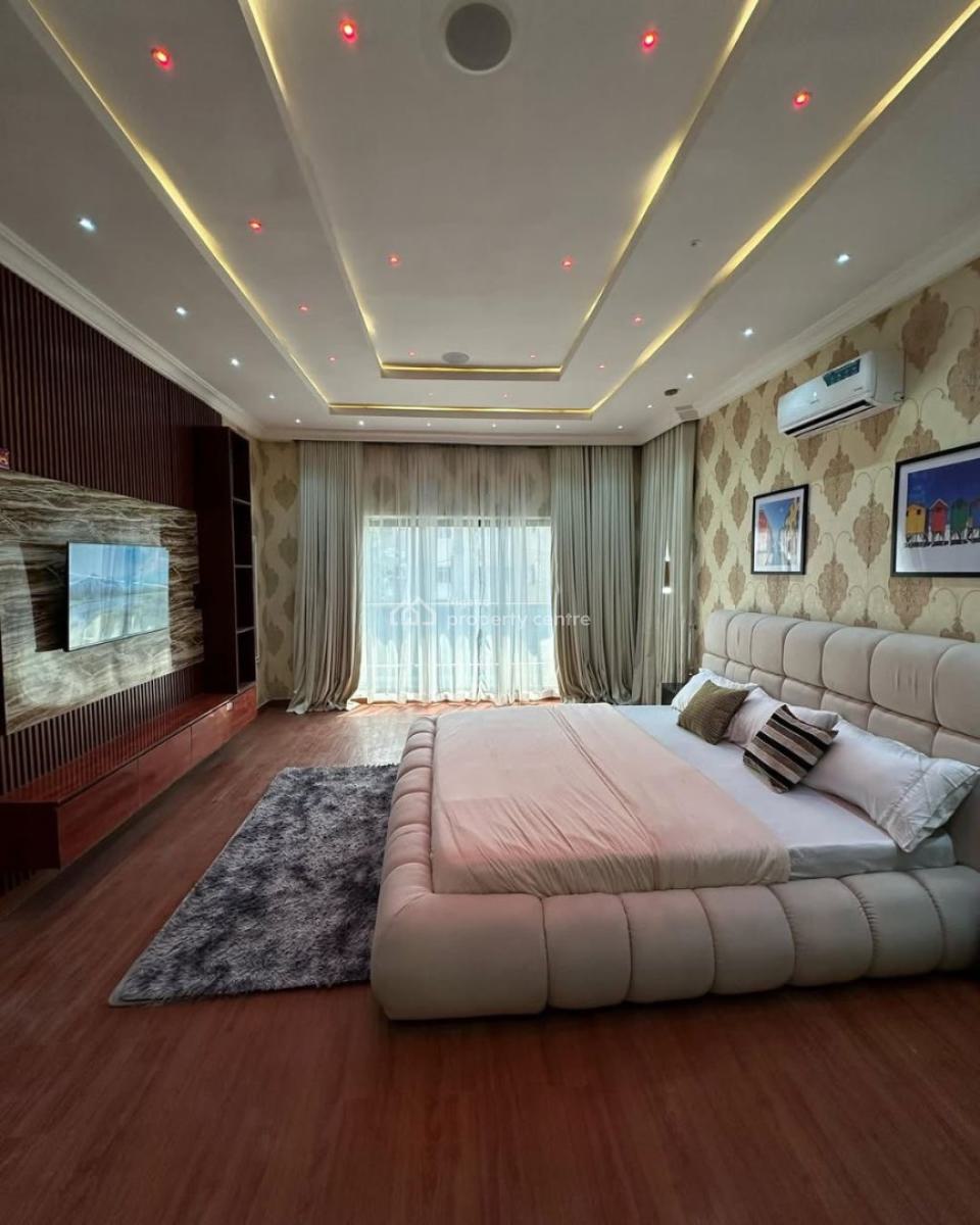 Luxury 4 Bedroom Fully Detached Duplex with Pool, Fitted Acs, Lekki Phase 1, Ikate, Lekki, Lagos, Detached Duplex for Rent