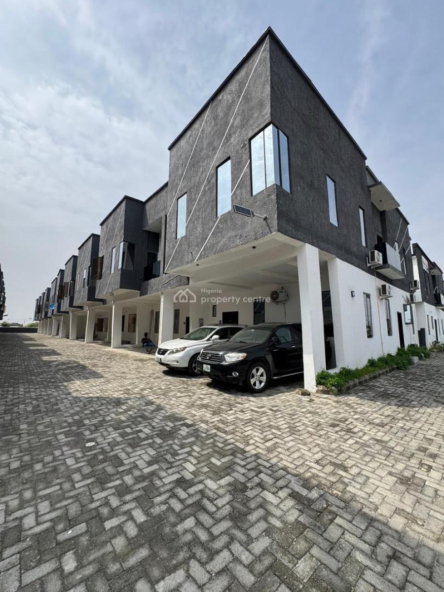 Serviced  Massive 4 Bedroom Terrace Duplex, Sangotedo, Ajah, Lagos, Terraced Duplex for Sale