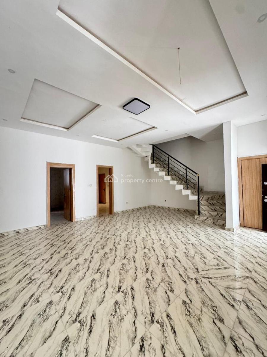 Serviced  Massive 4 Bedroom Terrace Duplex, Sangotedo, Ajah, Lagos, Terraced Duplex for Sale