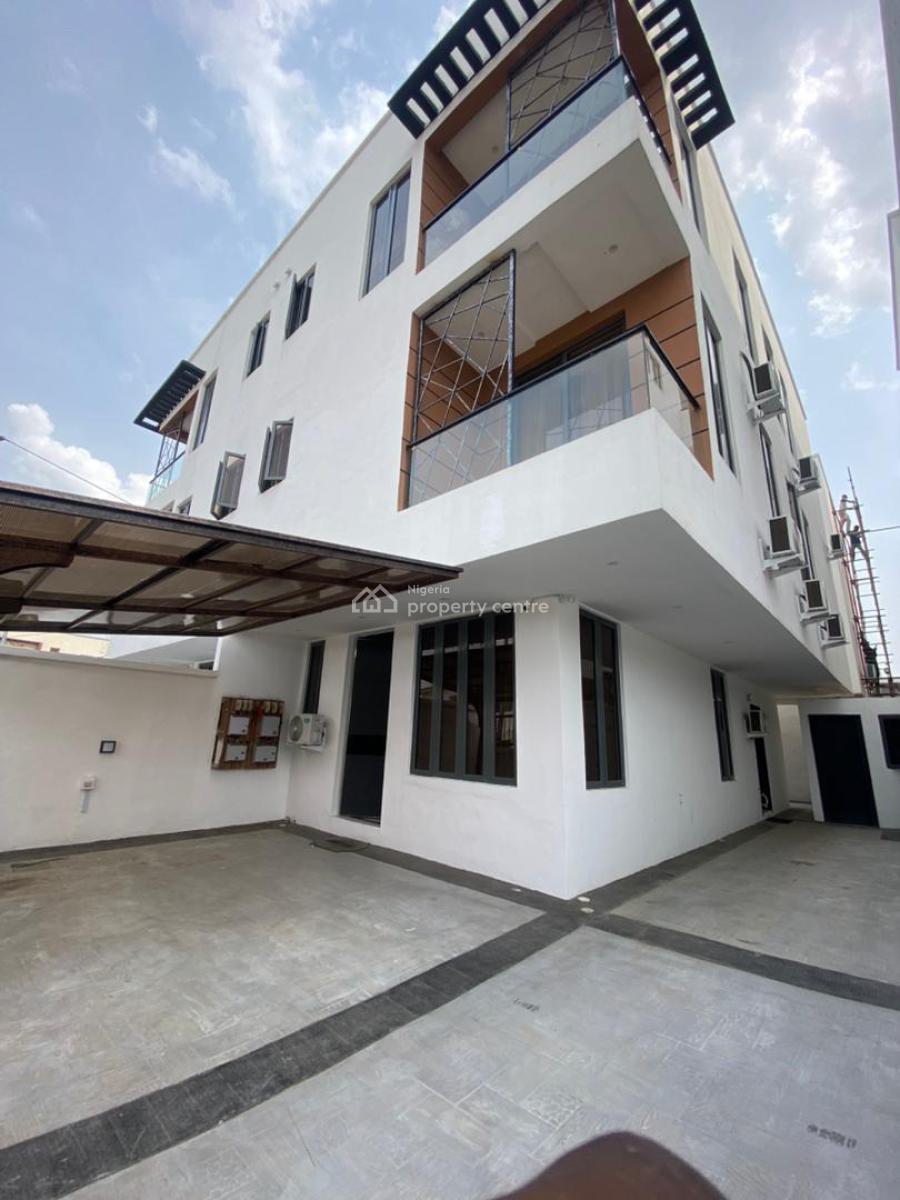 5 Bedroom Semi Detached House with Bq Available, Adeniyi Jones, Ikeja, Lagos, Semi-detached Duplex for Rent