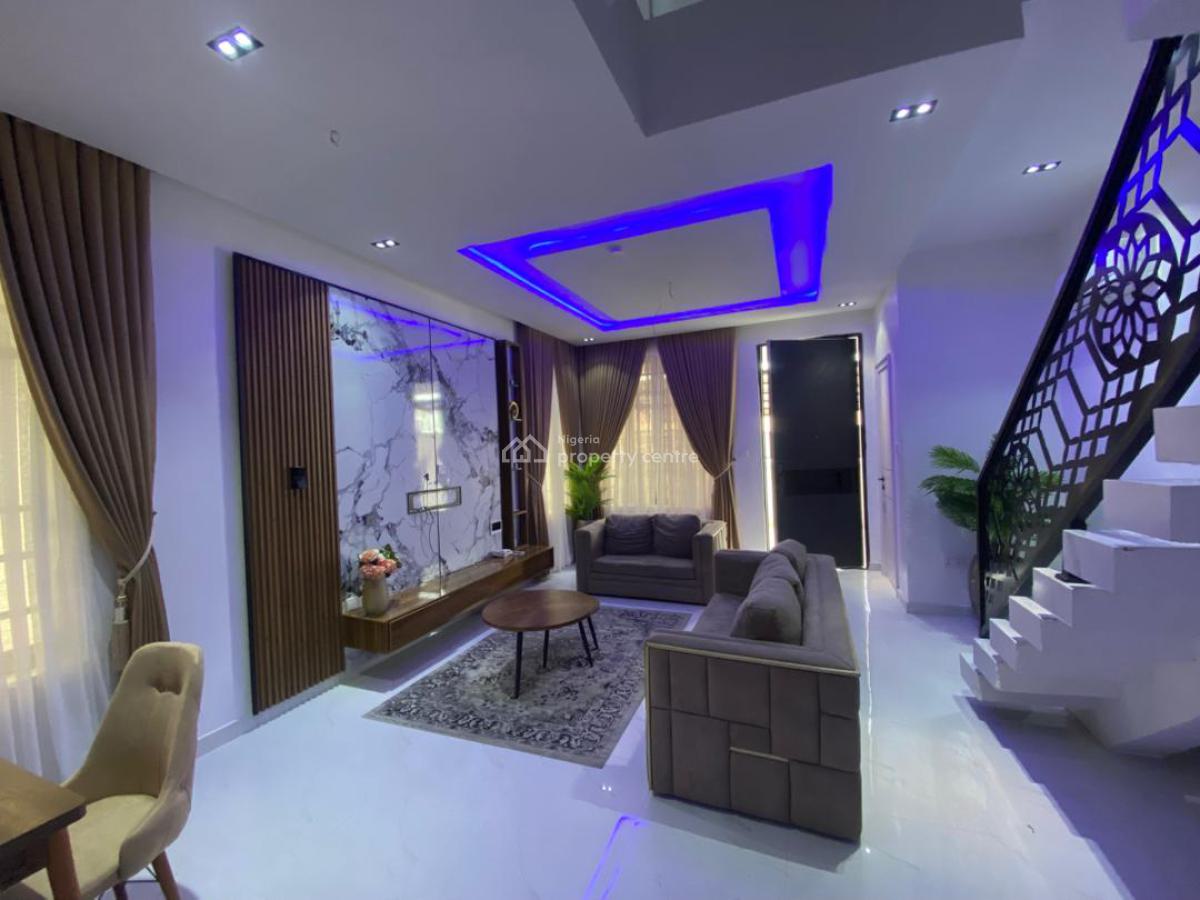 5 Bedroom Semi Detached House with Bq Available, Adeniyi Jones, Ikeja, Lagos, Semi-detached Duplex for Rent