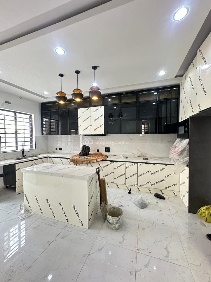 Exquisite 5 Bedroom Fully Detached Duplex with Bq and Swimming Pool, Ikota, Lekki, Lagos, Detached Duplex for Sale