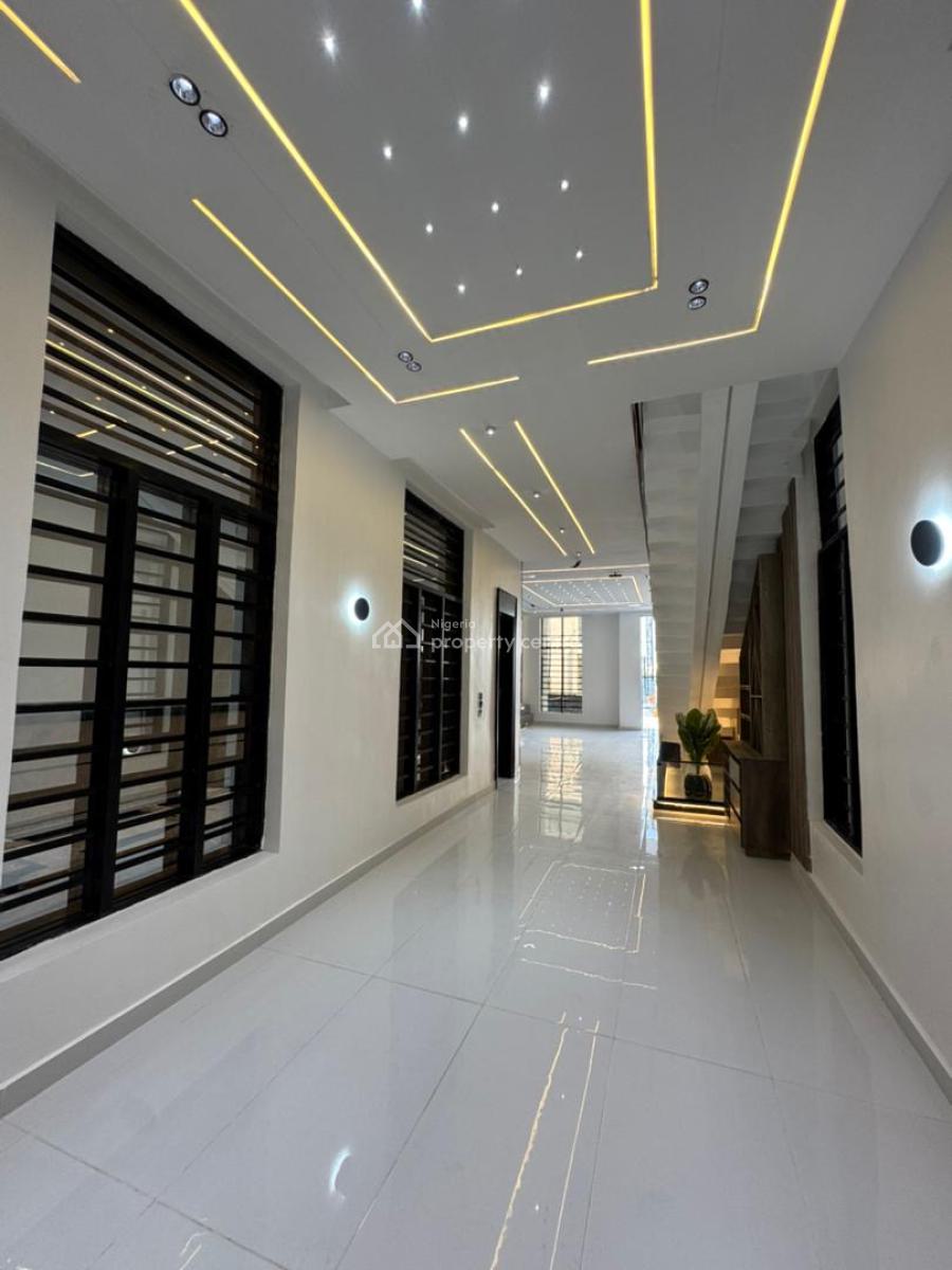 Majestic 5 Bedroom Duplex with Swimming Pool and Bq, Chevron, Lekki, Lagos, Detached Duplex for Sale