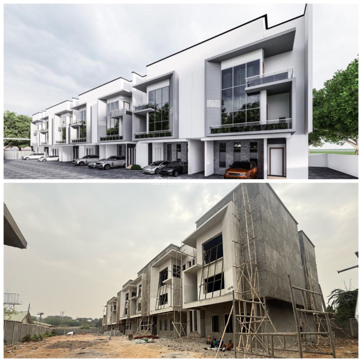 4 Bedroom Terrace Duplex, Wuse Zone, Wuse, Abuja, Terraced Duplex for Sale