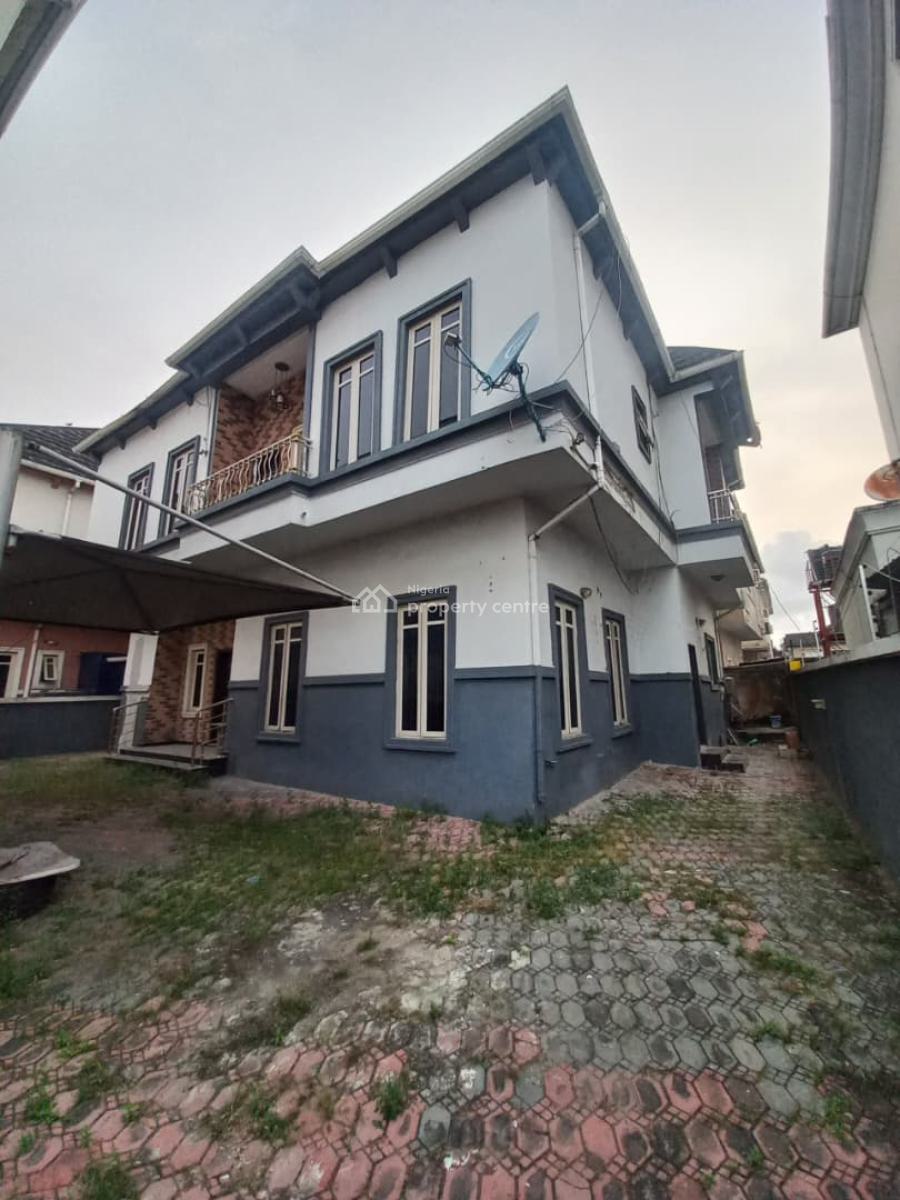 5 Bedroom Detached Duplex with Bq, Chevron Drive, Lekki, Lagos, Detached Duplex for Sale