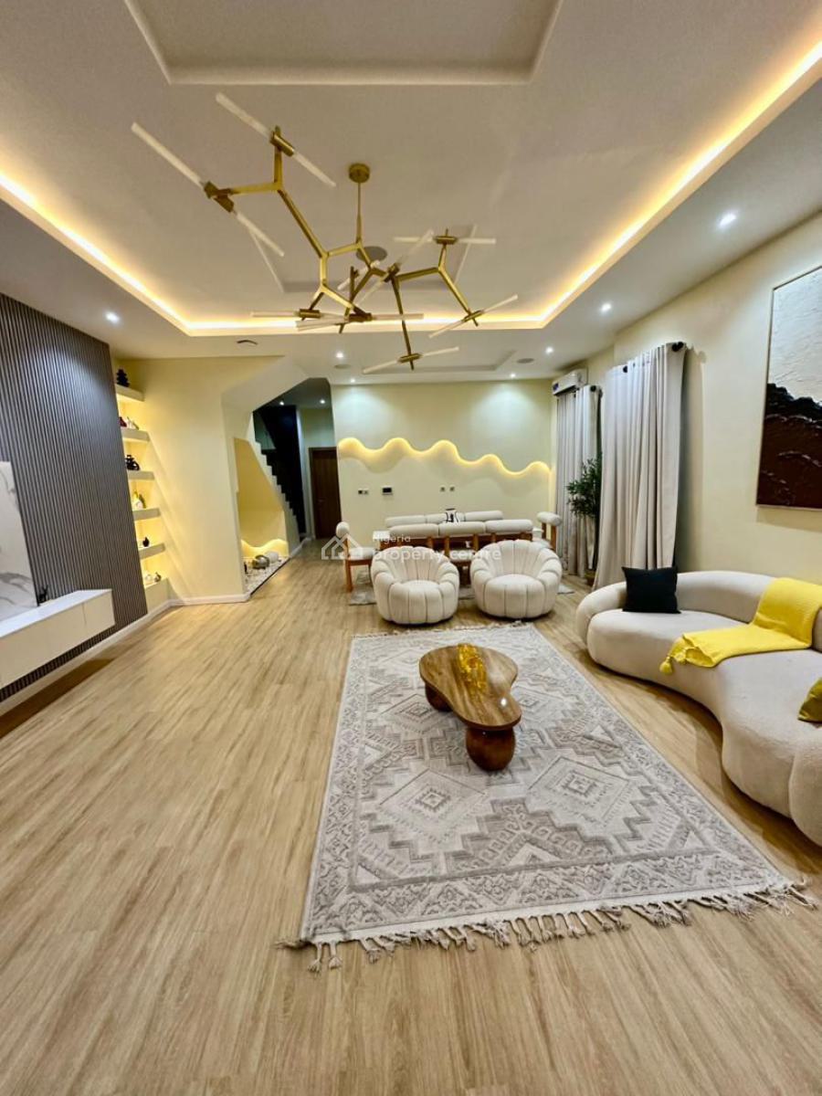 Fully Furnished 5 Bedrooms Fully Detached House with Bq, Ikate, Lekki, Lagos, Detached Duplex for Rent
