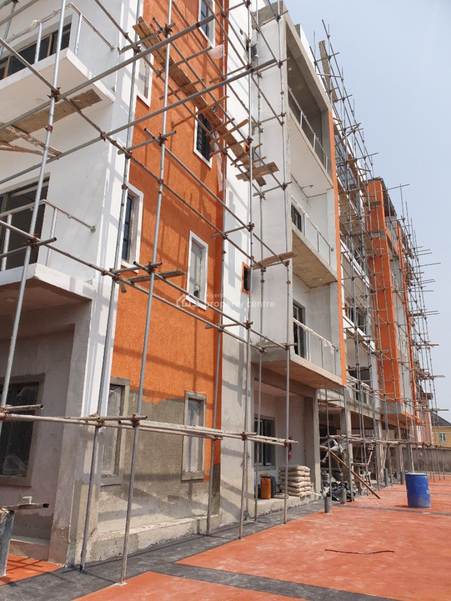 Spacious Serviced 2 Bedroom Flat, Occean Breeze Estate, Ologolo, Lekki, Lagos, Flat / Apartment for Rent