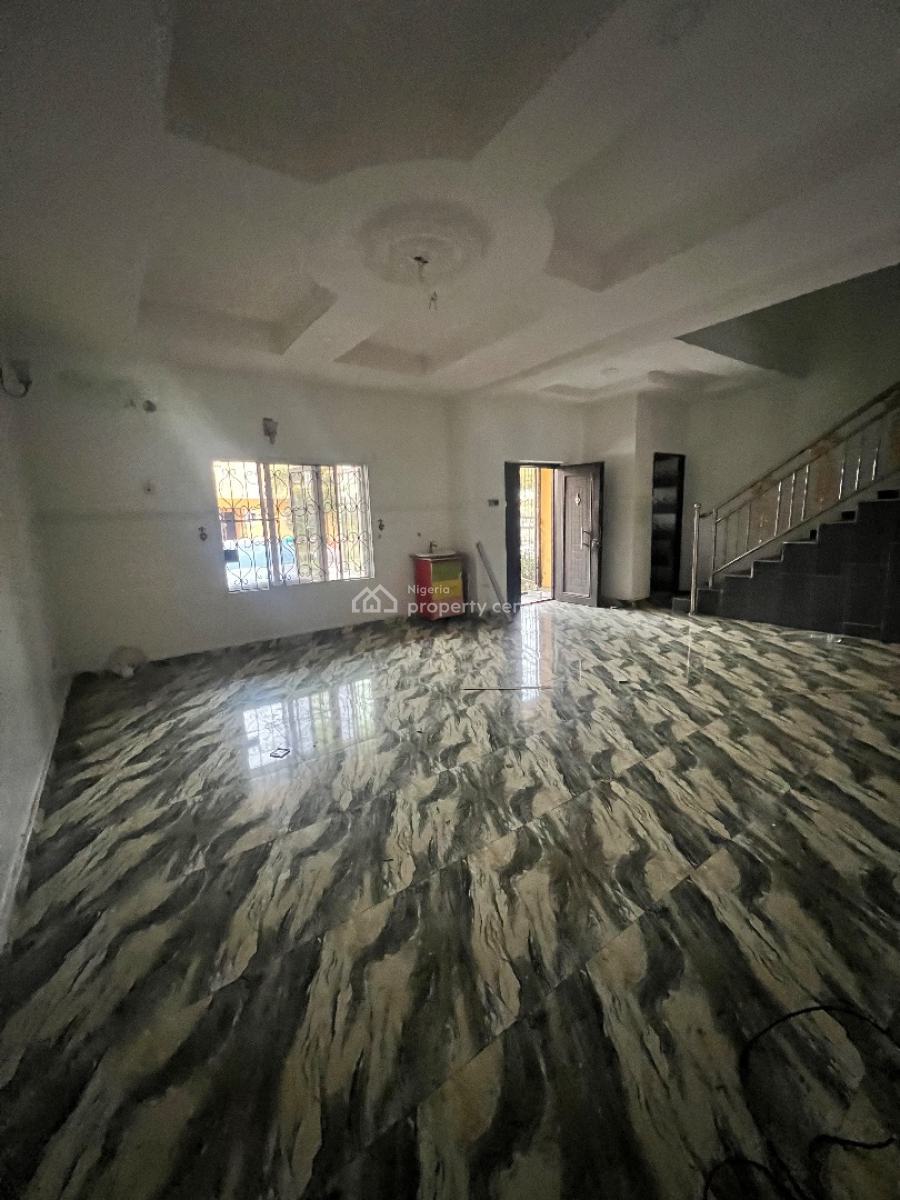 a Standard 3 Bedroom Duplex and a Room Bq, Pepperoni Abraham Adesunya, Ajah, Lagos, Terraced Duplex for Rent