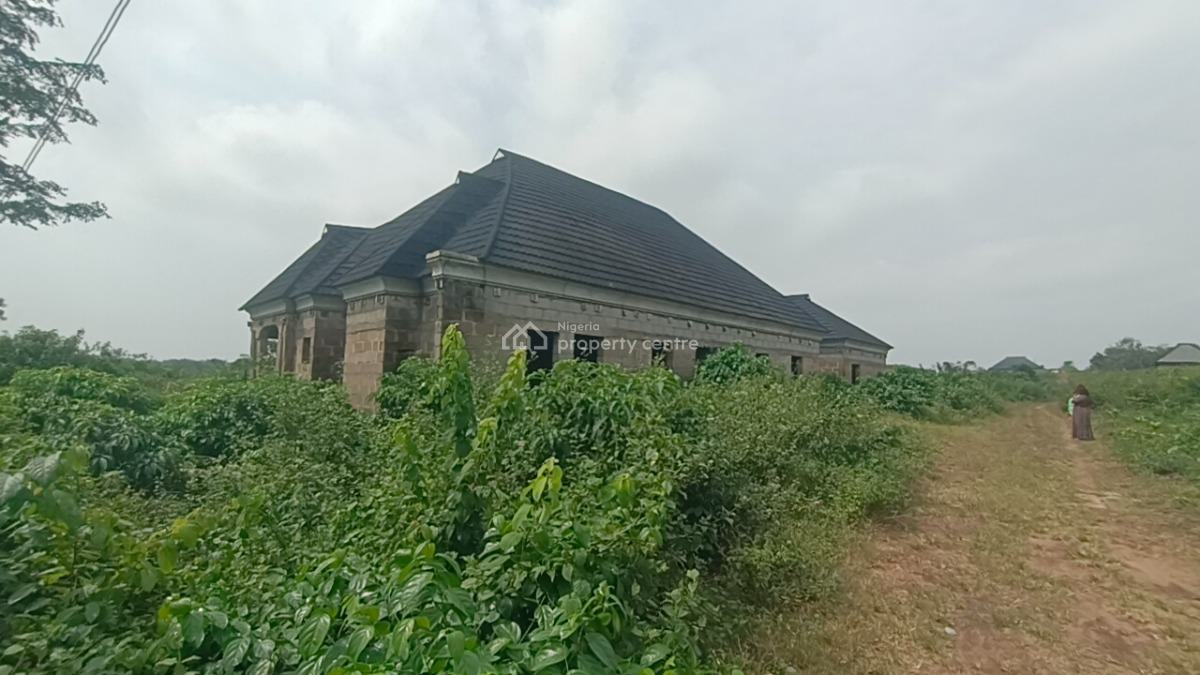 Uncompleted 4 Bedroom & 2 Unit of One Bedroom Flat on Full Plot of Land, Oke Agbo Via Oko-ito, Oke-lisa Town, Gberigbe, Ikorodu, Lagos, Block of Flats for Sale