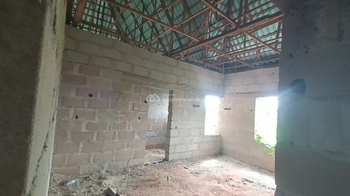 Uncompleted 4 Bedroom & 2 Unit of One Bedroom Flat on Full Plot of Land, Oke Agbo Via Oko-ito, Oke-lisa Town, Gberigbe, Ikorodu, Lagos, Block of Flats for Sale