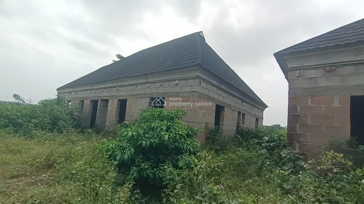 Uncompleted 4 Bedroom & 2 Unit of One Bedroom Flat on Full Plot of Land, Oke Agbo Via Oko-ito, Oke-lisa Town, Gberigbe, Ikorodu, Lagos, Block of Flats for Sale