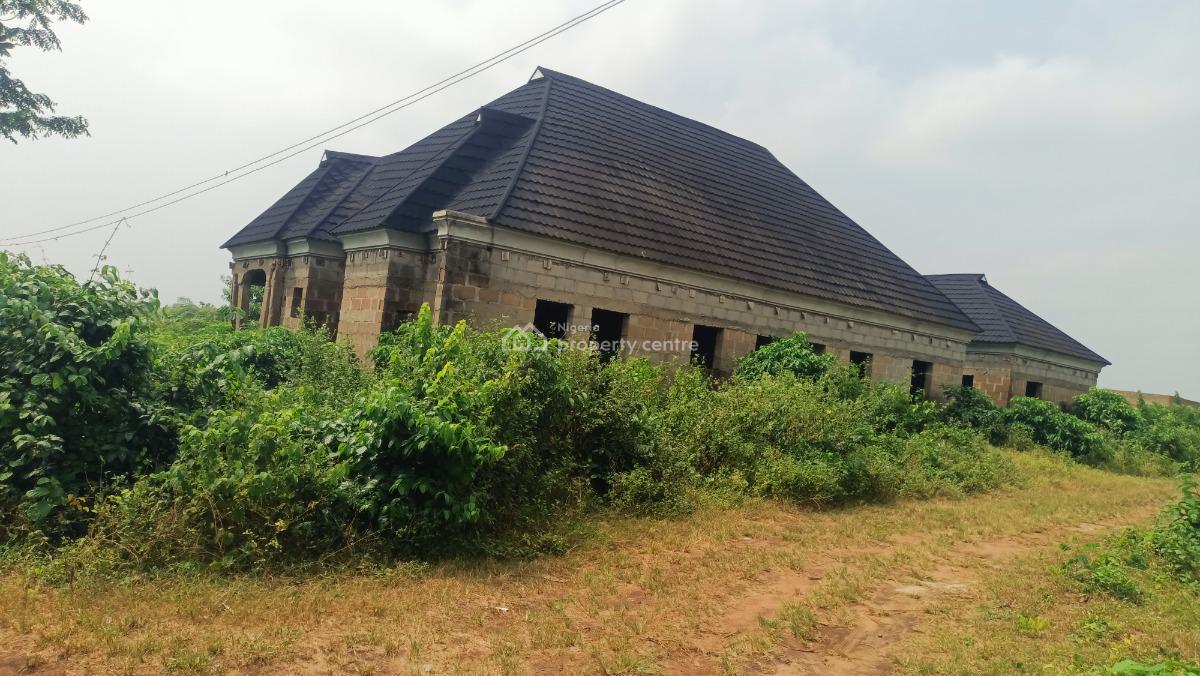 Uncompleted 4 Bedroom & 2 Unit of One Bedroom Flat on Full Plot of Land, Oke Agbo Via Oko-ito, Oke-lisa Town, Gberigbe, Ikorodu, Lagos, Block of Flats for Sale