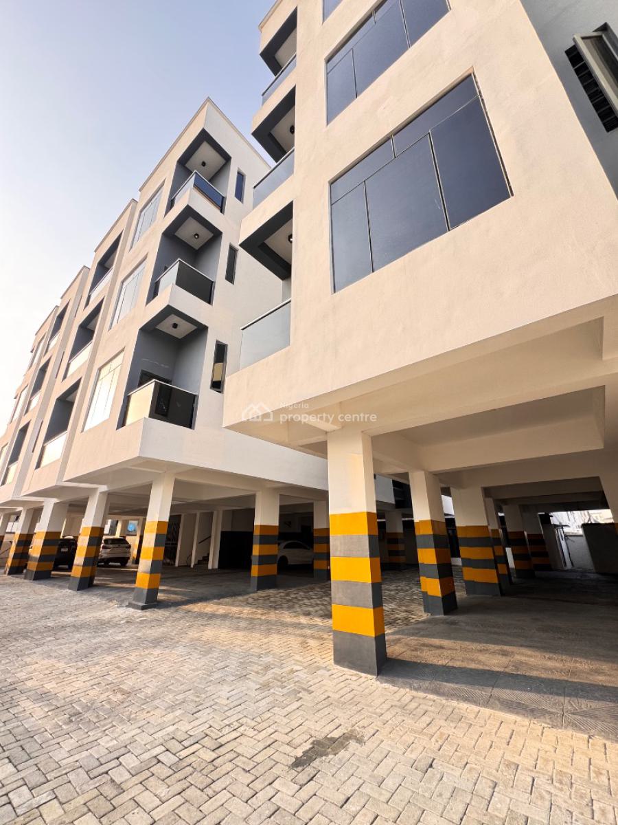 Modelbrand New 2 Bedroom Apartment with Pool Gym Gas Meter Fully Serviced, Ologolo, Lekki, Lagos, Block of Flats for Sale