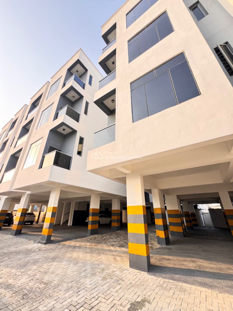 Modelbrand New 2 Bedroom Apartment with Pool Gym Gas Meter Fully Serviced, Ologolo, Lekki, Lagos, Block of Flats for Sale