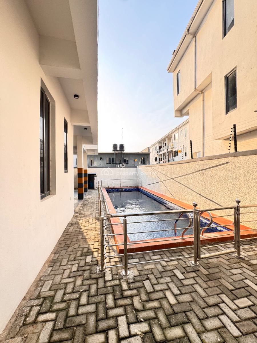 Modelbrand New 2 Bedroom Apartment with Pool Gym Gas Meter Fully Serviced, Ologolo, Lekki, Lagos, Block of Flats for Sale