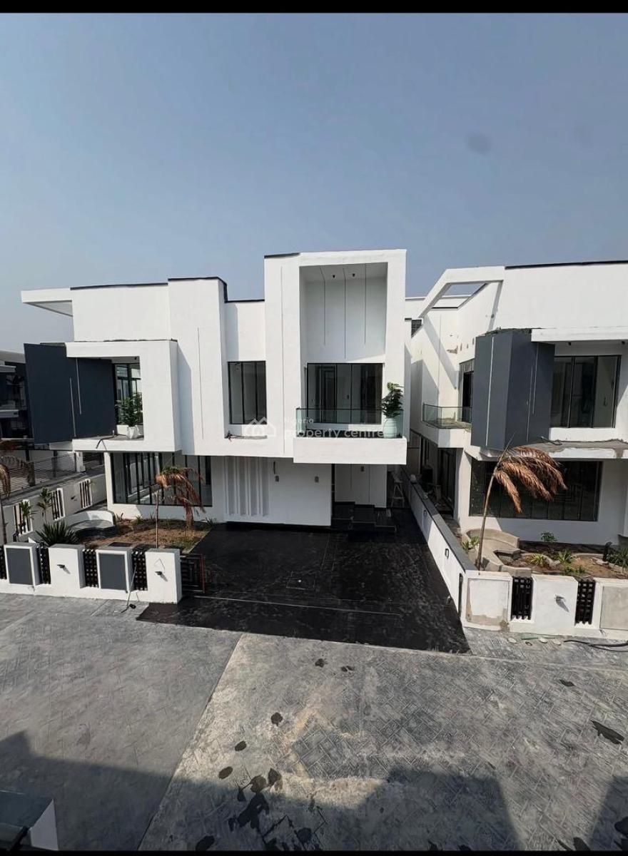 Contemporary 5 Bedroom Detached Duplex with Bq, Hampton Lake Estate, Chevron, Lekki, Lagos, Detached Duplex for Sale