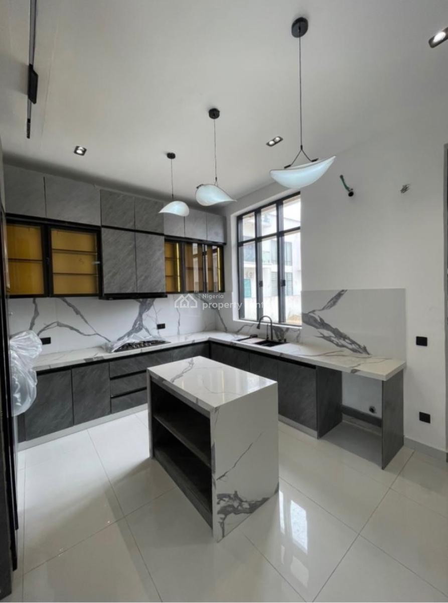 Contemporary 5 Bedroom Detached Duplex with Bq, Hampton Lake Estate, Chevron, Lekki, Lagos, Detached Duplex for Sale