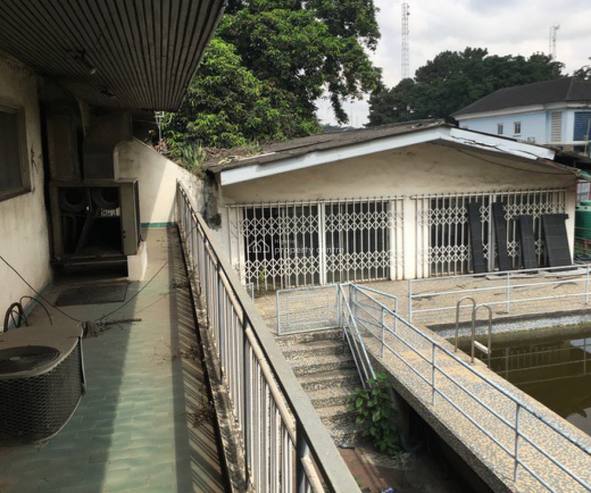 Prime 3,500sqm Land with Bungalow - High-value Investment, Adekunle Fajuyi Way, Ikeja Gra, Ikeja, Lagos, Mixed-use Land for Sale