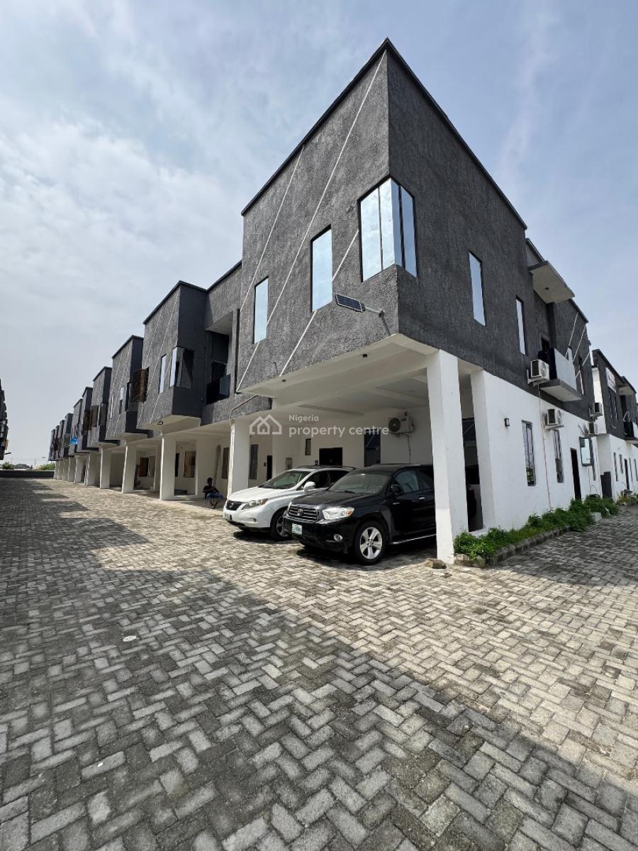 Serviced 4 Bedrooms Terraced Duplex, Sangotedo, Ajah, Lagos, Terraced Duplex for Sale