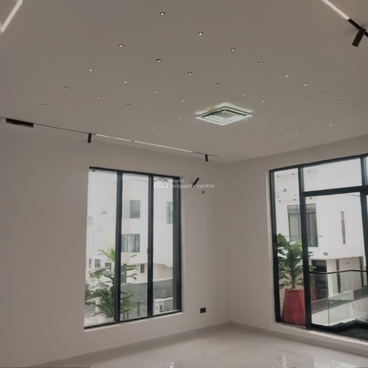 Contemporary 5 Bedrooms Fully Detached Solid Duplex and Bq., Chevron, Lekki, Lagos, Detached Duplex for Sale