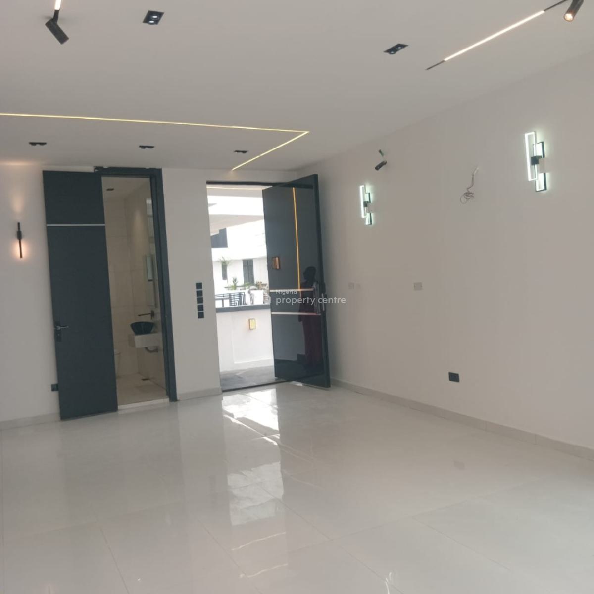 Contemporary 5 Bedrooms Fully Detached Solid Duplex and Bq., Chevron, Lekki, Lagos, Detached Duplex for Sale