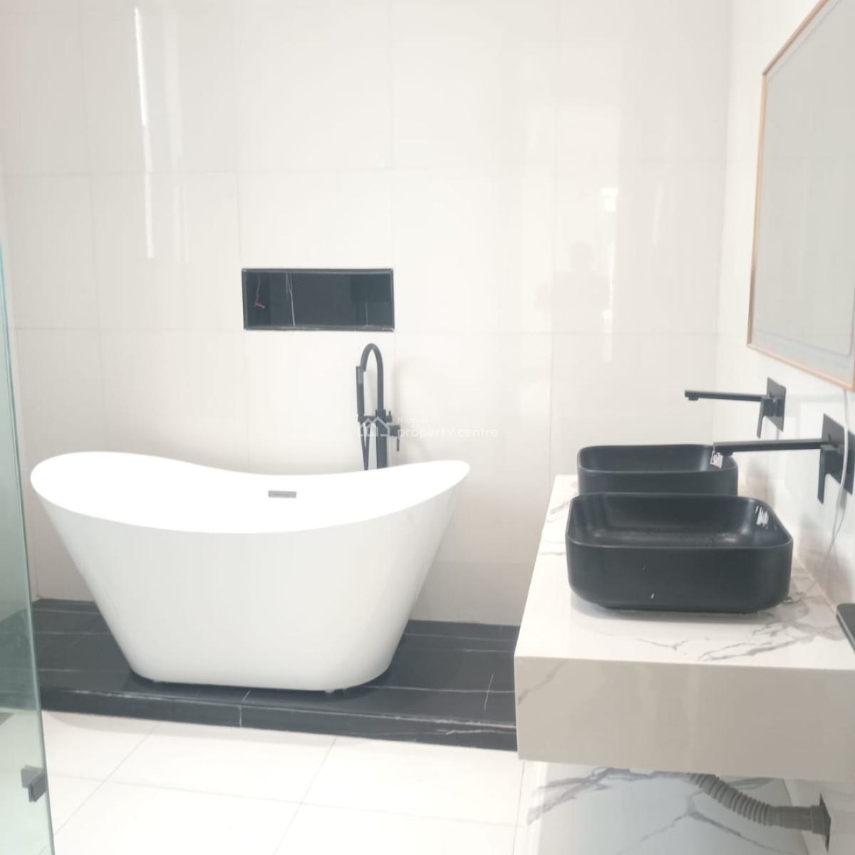 Contemporary 5 Bedrooms Fully Detached Solid Duplex and Bq., Chevron, Lekki, Lagos, Detached Duplex for Sale