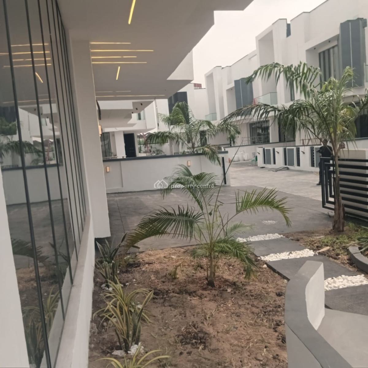 Contemporary 5 Bedrooms Fully Detached Solid Duplex and Bq., Chevron, Lekki, Lagos, Detached Duplex for Sale