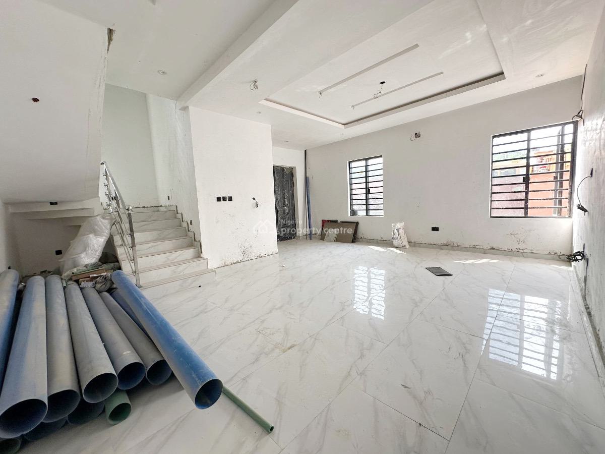 Luxury 3 Bedroom Semi  Detached Duplex in an Eatate, Adeniyi Jones, Ikeja, Lagos, Semi-detached Duplex for Sale