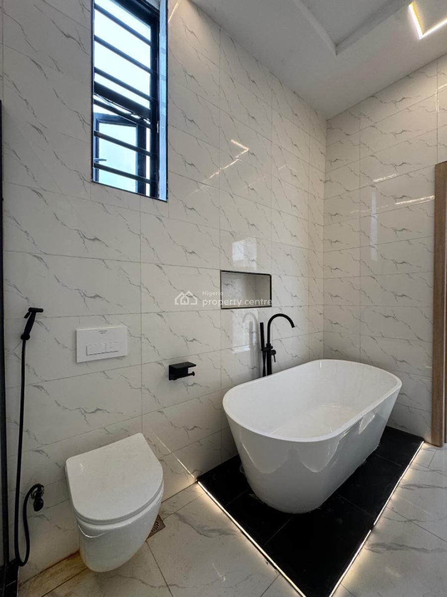 Self-serviced 4 Bedrooms Detached Duplex with Driveway, Sangotedo, Ajah, Lagos, Detached Duplex for Sale