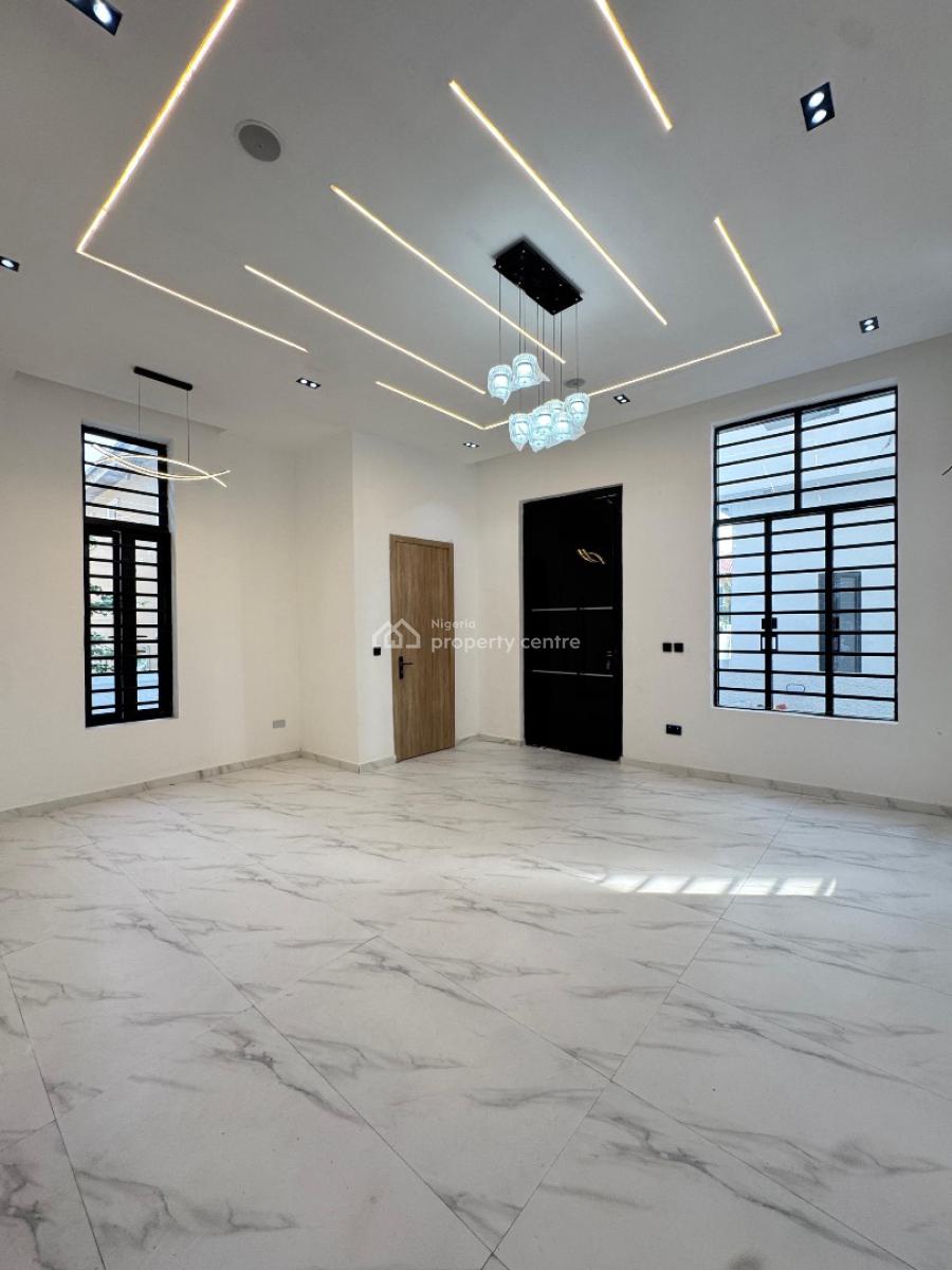 Self-serviced 4 Bedrooms Detached Duplex with Driveway, Sangotedo, Ajah, Lagos, Detached Duplex for Sale