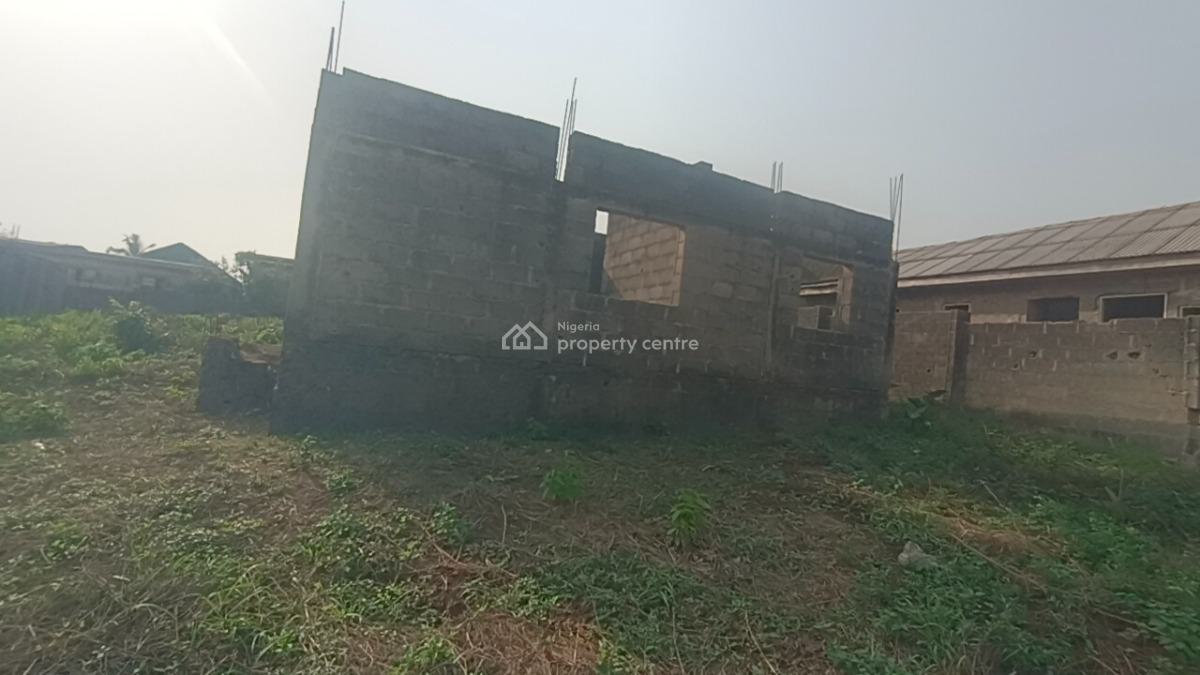 Uncompleted Building of 5 Unit One Bedroom Flat & 2 Unit Single Room, Off Isawo Road Ojokoro Newtown, Agric, Ikorodu, Lagos, Block of Flats for Sale