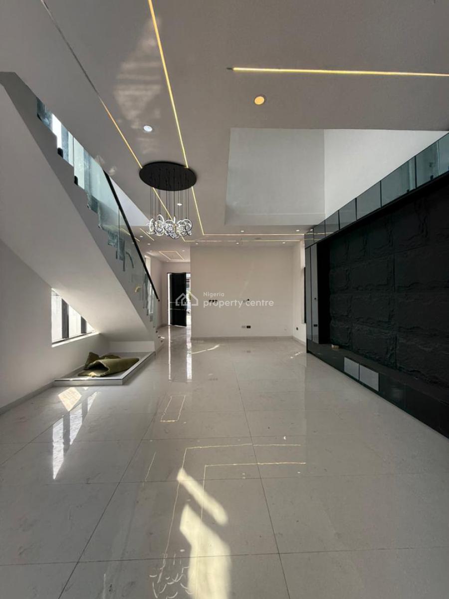 Spacious 5-bedroom Fully Detached Duplex with Pool Bq, Chevron, Lekki, Lagos, Detached Duplex for Sale