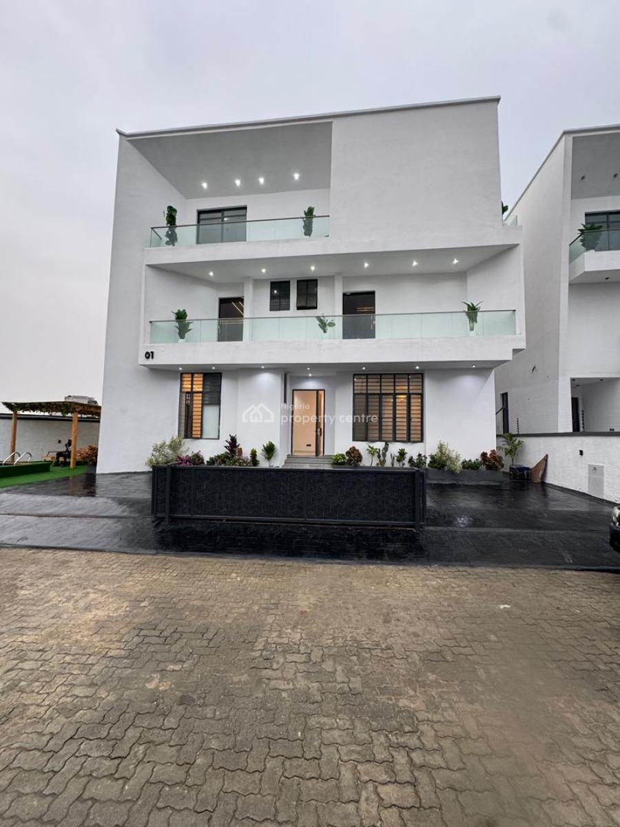 Magnificent 5 Bedroom Detached Duplex with Private Pool and Cinema, Chevron Drive, Lekki, Lagos, Detached Duplex for Sale