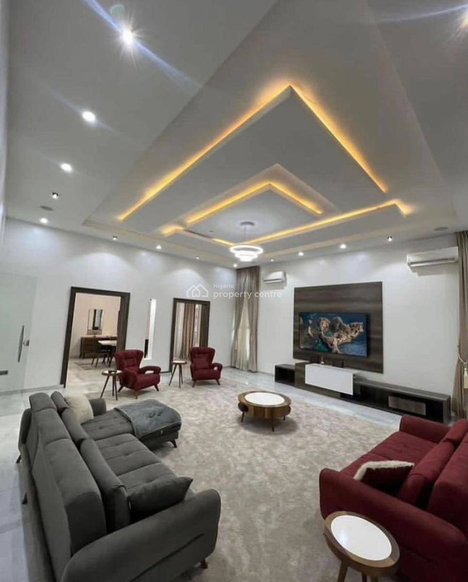 Sweetly Finished 5 Bedroom with a Bq, Guzape District, Abuja, Detached Duplex for Sale