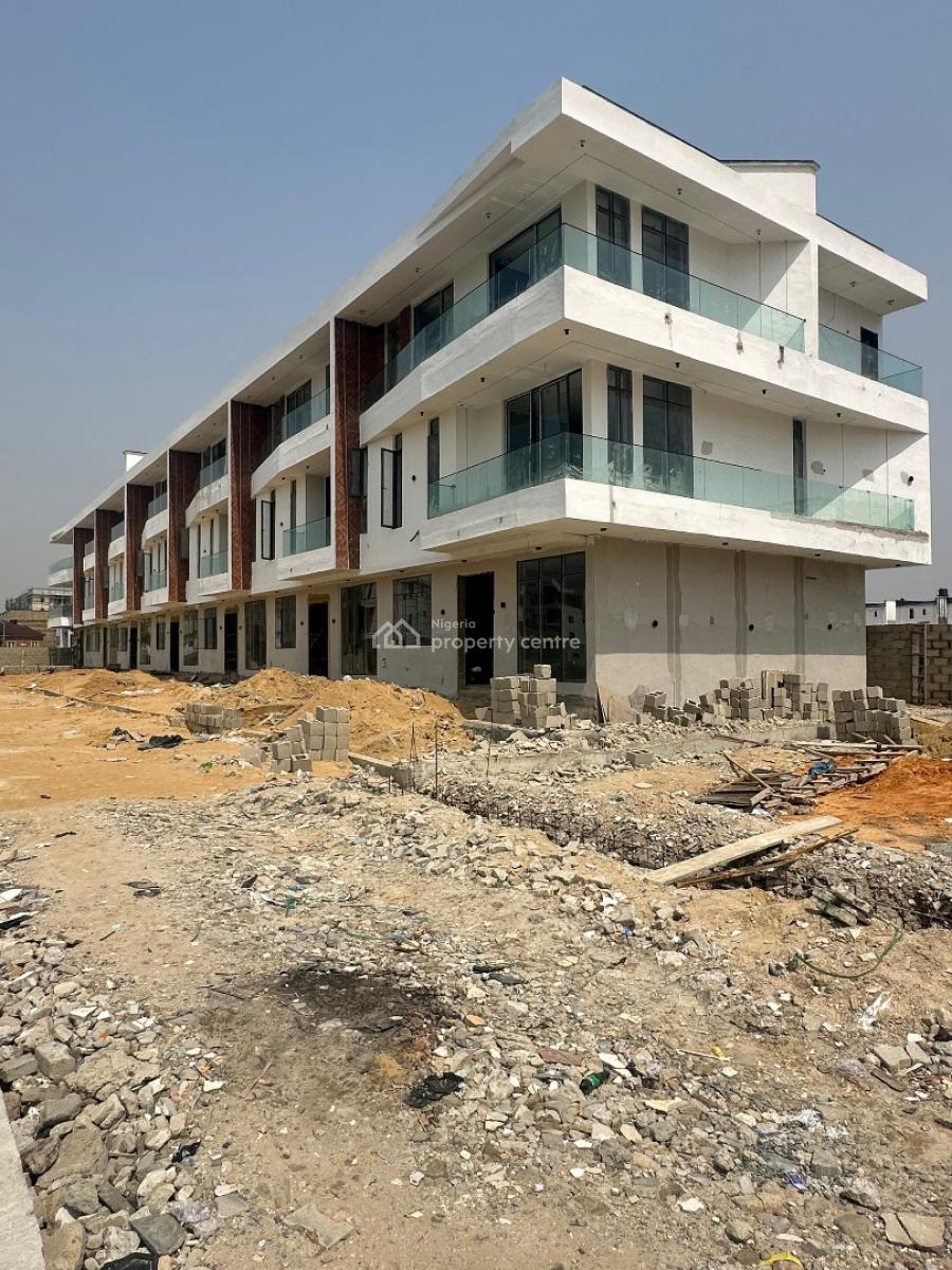 Sleek 4 Bedroom Terrace Home, Phase 1, Lekki, Lagos, Terraced Duplex for Sale