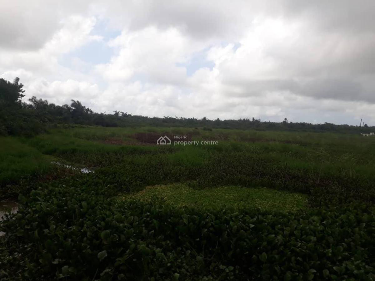 Waterfront 20 Acres of Land, Oto Awori, Ijanikin, Badagry, Lagos, Mixed-use Land for Sale