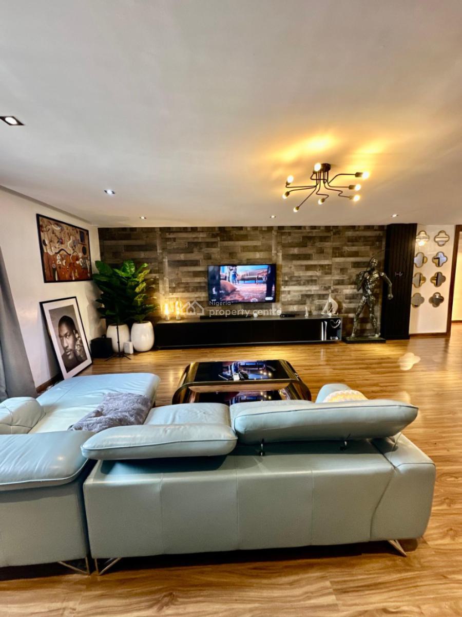 Water Front Furnished 3 Bedroom Apartment for Family Living, Lekki Phase 1 Proper Area Is Free From Flood, Lekki Phase 1, Lekki, Lagos, House for Rent