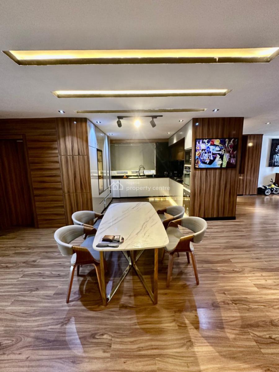 Water Front Furnished 3 Bedroom Apartment for Family Living, Lekki Phase 1 Proper Area Is Free From Flood, Lekki Phase 1, Lekki, Lagos, House for Rent