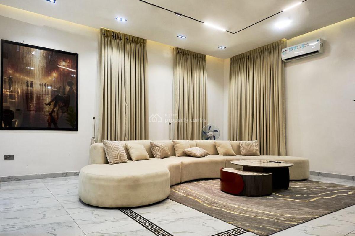 Luxury Furnished 5 Bedroom Serviced Detached Duplex with Bq Available, Ologolo, Lekki, Lagos, Detached Duplex for Rent
