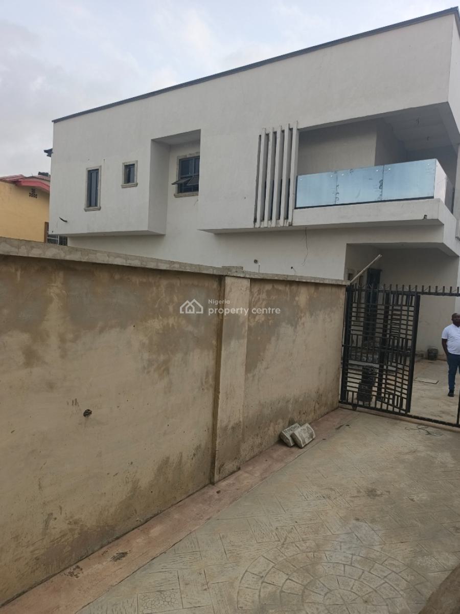 5 Bedroom Duplex, Off Jonathan Coker Road, Fagba, Agege, Lagos, Detached Duplex for Rent