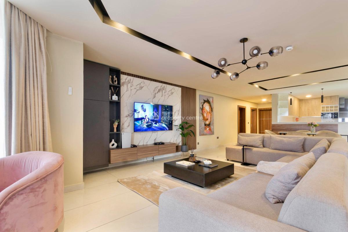 Premium 3 Bedroom Waterfront, Joneer Court, Lekki Phase 1, Lekki, Lagos, Flat / Apartment Short Let