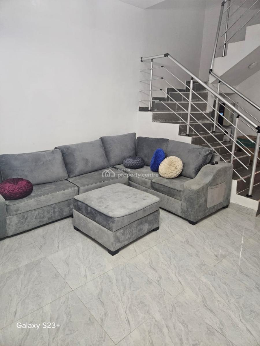 Spacious 2 Bedroom Terrace Duplex, Sangotedo, Ajah, Lagos, Terraced Duplex for Rent