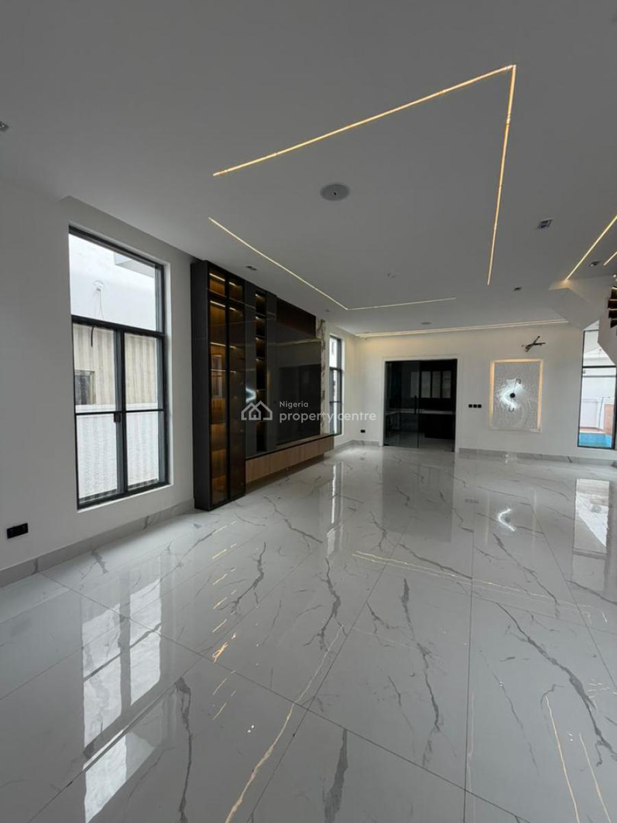 Luxury 5 Bedroom Fully Detached Duplex with a Bq & Pool, Lekki County, Ikota, Lekki, Lagos, Detached Duplex for Sale