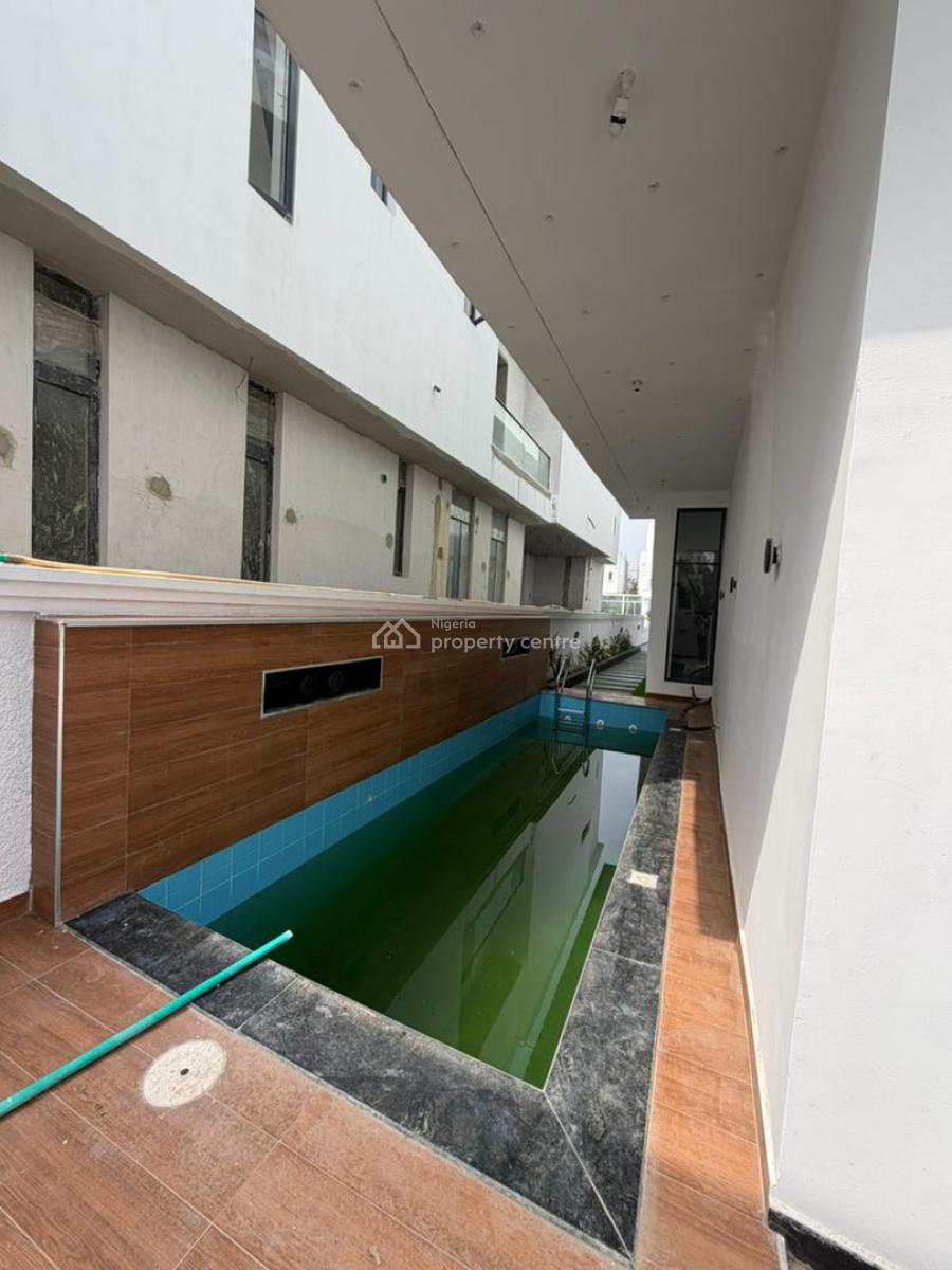 Luxury 5 Bedroom Fully Detached Duplex with a Bq & Pool, Lekki County, Ikota, Lekki, Lagos, Detached Duplex for Sale