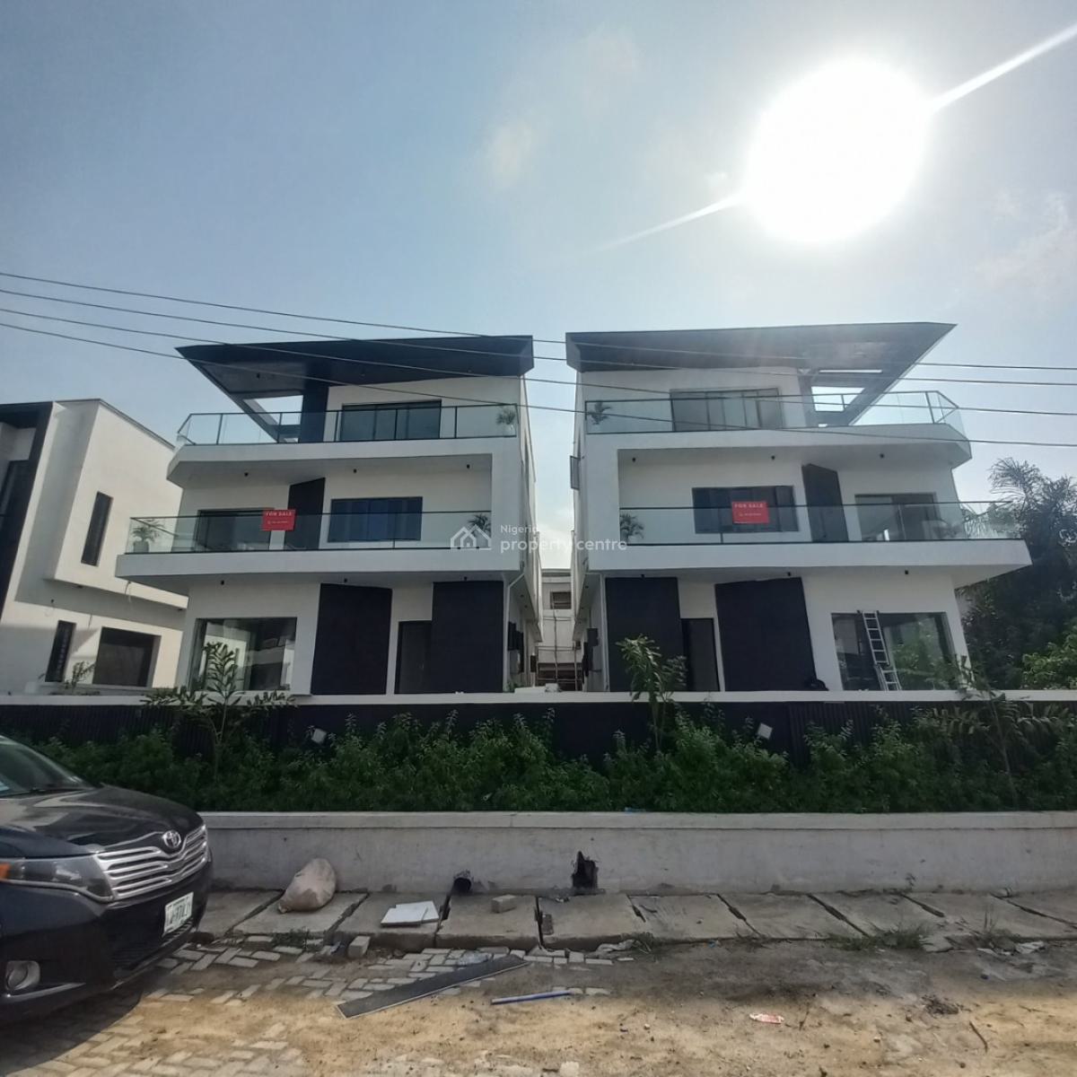 Luxury 5 Bedroom Detached Duplex with Rooftop and Bq, Ikota, Lekki, Lagos, Detached Duplex for Sale