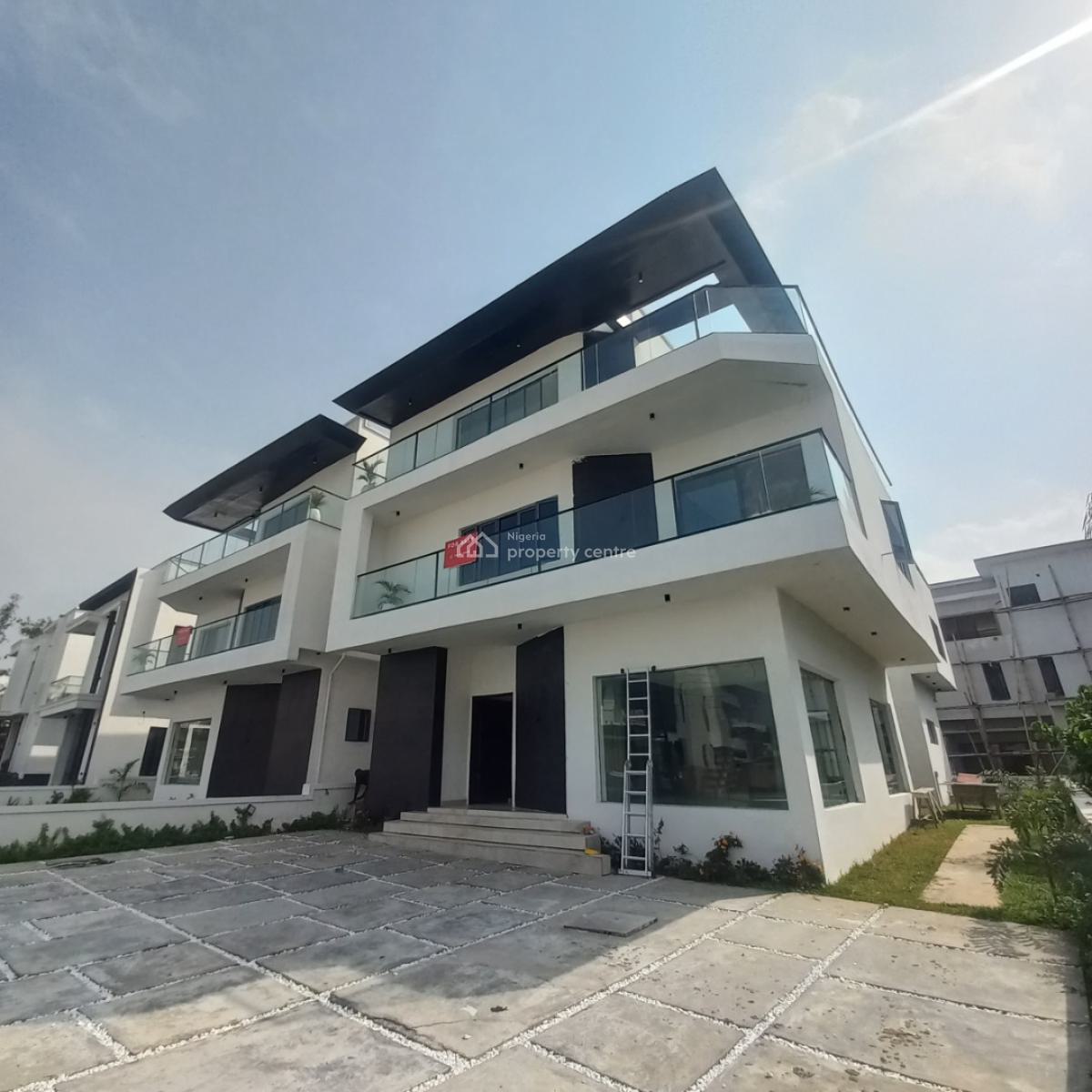 Luxury 5 Bedroom Detached Duplex with Rooftop and Bq, Ikota, Lekki, Lagos, Detached Duplex for Sale