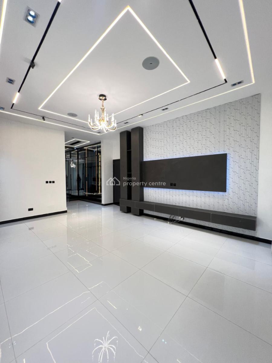 Spacious 5 Bedroom Detaced Duplex with Bq and Swimming Pool, Chevron Toll Gate, Lekki, Lagos, Detached Duplex for Sale