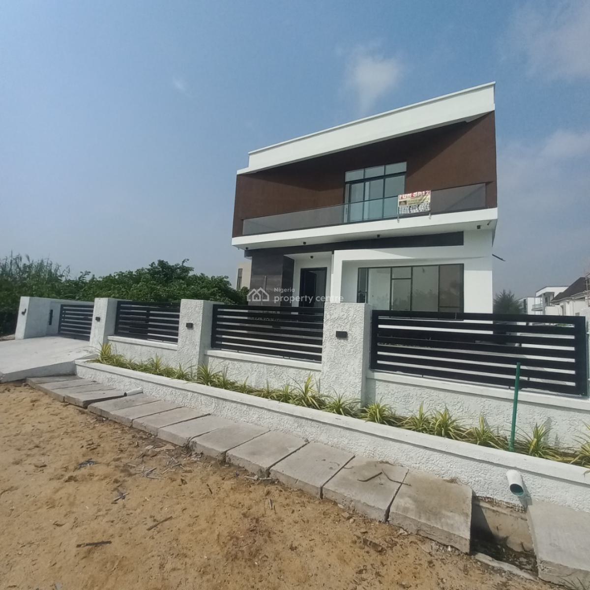 Newly Built 5 Bedroom Detached Duplex with  Bq, Ikota, Lekki, Lagos, Detached Duplex for Sale