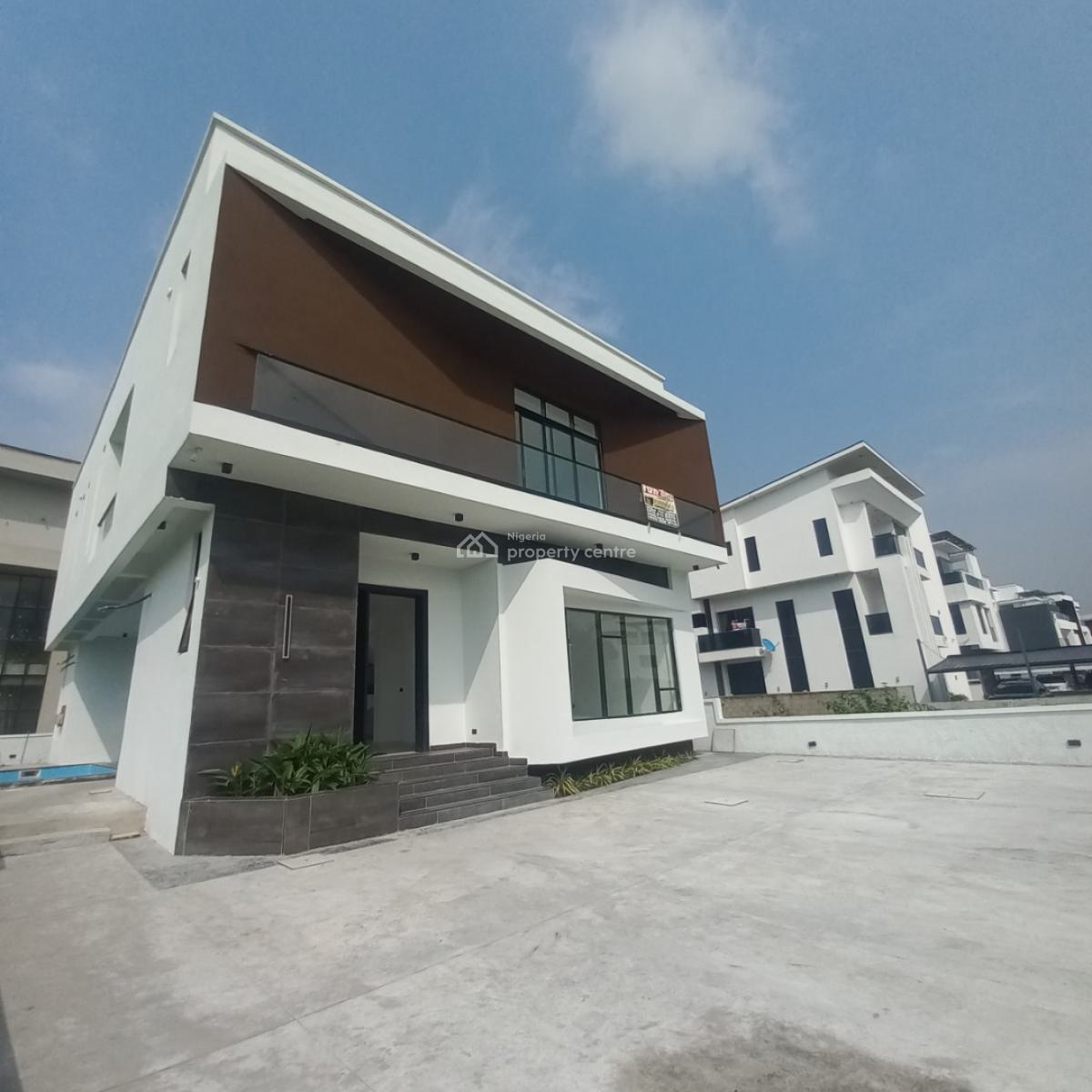 Newly Built 5 Bedroom Detached Duplex with  Bq, Ikota, Lekki, Lagos, Detached Duplex for Sale