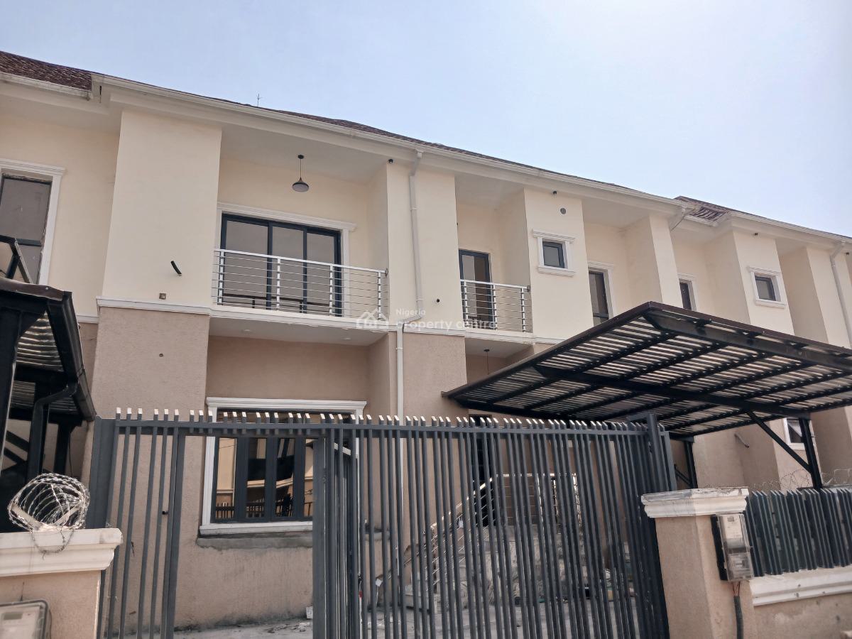 Luxury 4 Bedrooms Terraced House, Cluster 5, River Park Estate, Lugbe District, Abuja, Terraced Duplex for Rent